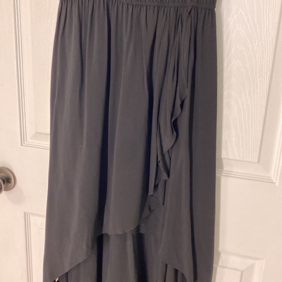 BCBGeneration high/ low black gown - Picture 2 of 6